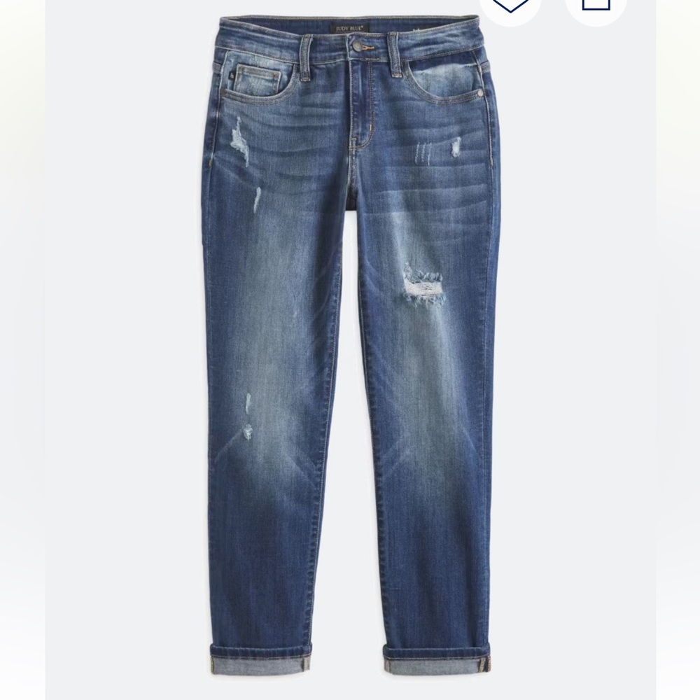 UEC WOMENS JUDY BLUE BOYFRIEND JEANS SIZE 5/27!